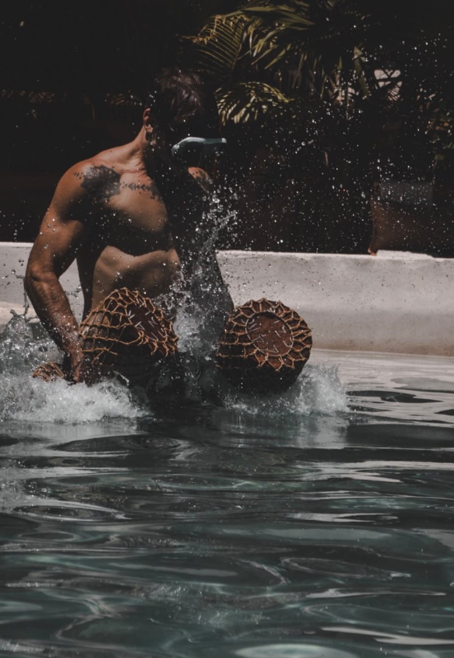 Water training at Man Camp