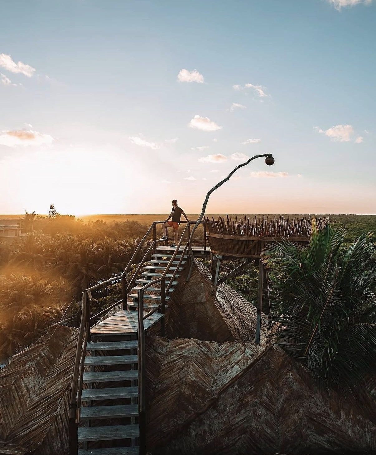 Sunrise at Azulik, Tulum