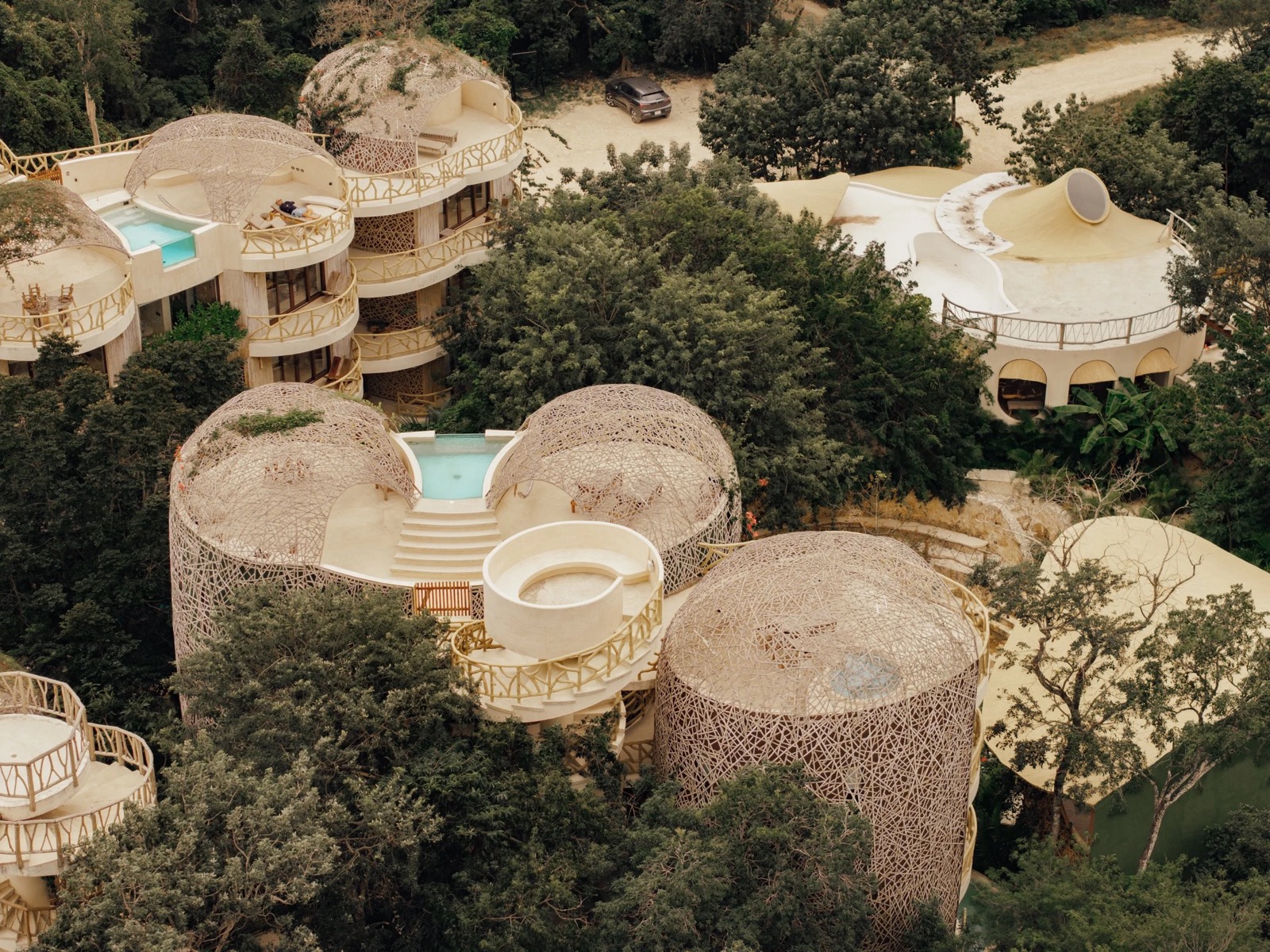 Hotel Kan exterior and amenities, Tulum